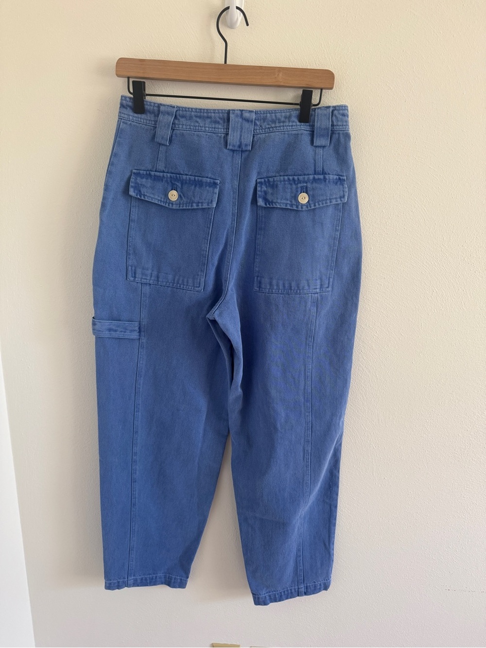 NEW Alex Mill Phoebe Pant in Recycled Denim French Blue 29 - Picture 6 of 10